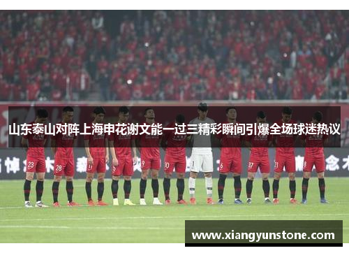 山东泰山对阵上海申花谢文能一过三精彩瞬间引爆全场球迷热议